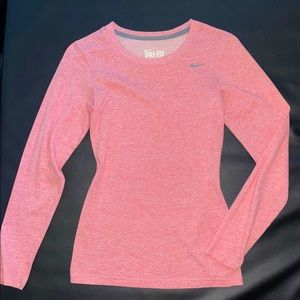 Nike women’s light pink dri-fit shirt